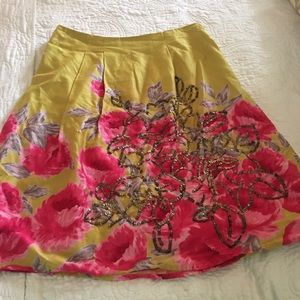 Anthropologie skirt